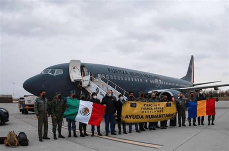 A Rumania llegó avión de la FAM para rescatar a mexicanos evacuados de