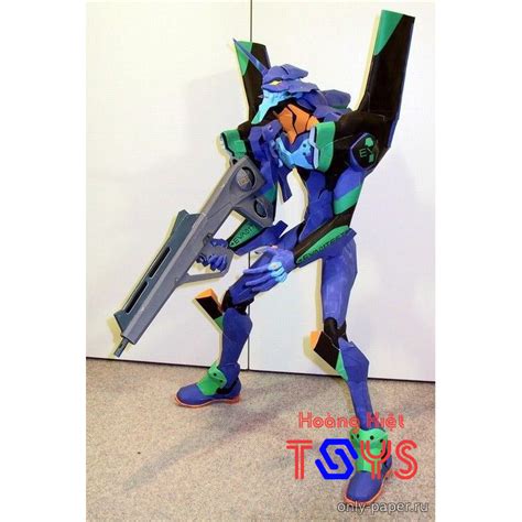 mo hinh giay anime mecha evangelion unit  neon genesis evangelion