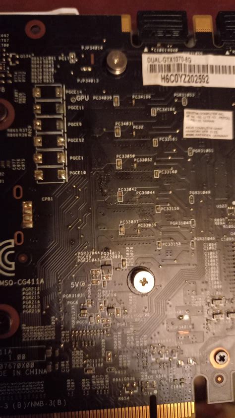 Gtx 1070 Missing Capacitor R Askelectronics