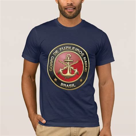 600 Corpo De Fuzileiros Navais Brasil CFN T Shirt Zazzle