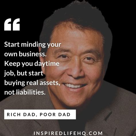 77 Rich Dad Poor Dad Quotes On Success Money Learning And Investing