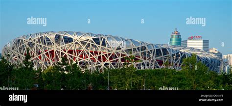 Beijing National Stadium - Bird's Nest Olympic Stadium in Beijing China ...