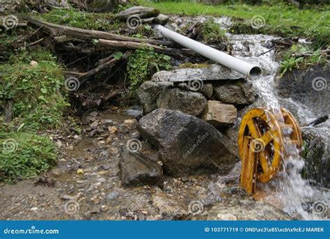 Small Watermill Stock Image Image Of Vals Watermill 103771719