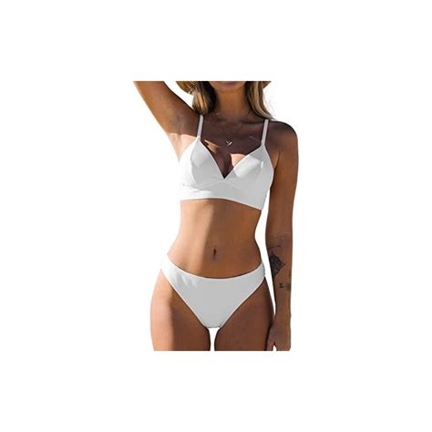 Cupshe Bikini Da Donna Set Costume Da Bagno A Due Pezzi Triangolo Sexy