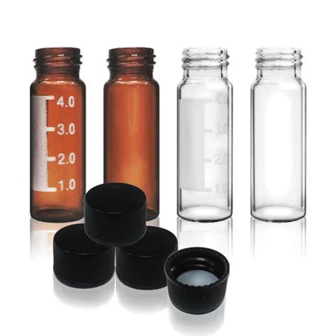 Buy Ml Hplc Vials For Autosampler Clear Amber Hplc Gc Screw Thread