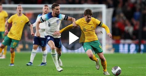 Gallant Socceroos Suffer Narrow England Loss Socceroos