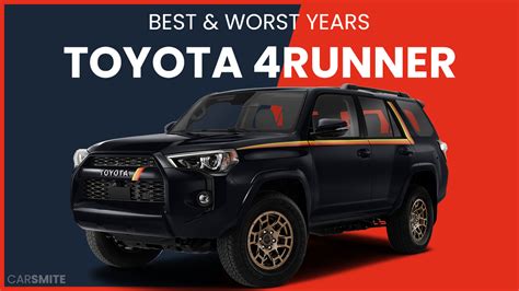 Best And Worst Years For Toyota Runner