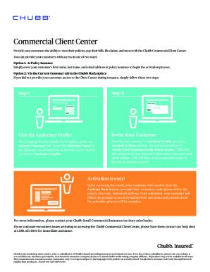 Fillable Online Your Chubb Business Policy Reporting A Claim Fax Email