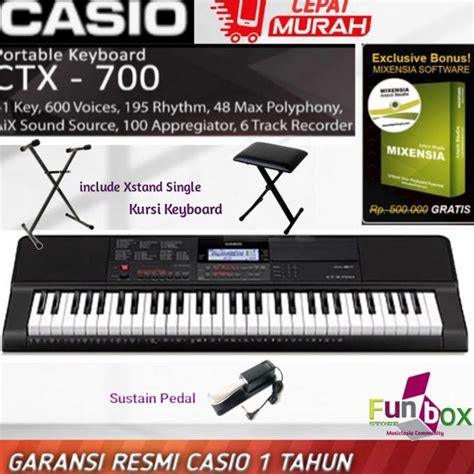 Jual Keyboard Casio Ctx Ctx Ct X Ctx Kp Shopee