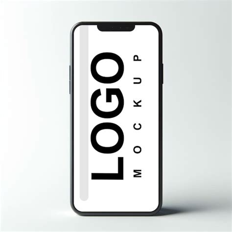 Premium Vector Desain Mockup Smartphone Layar Penuh Elegan