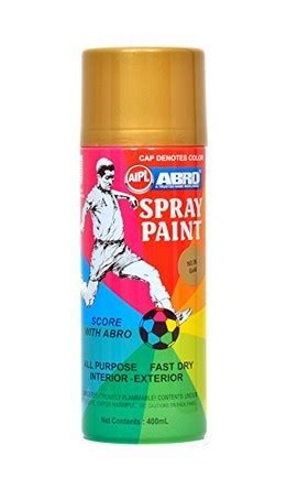 Abro Colour Spray Paint 400ml Gold At Best Price In Visakhapatnam