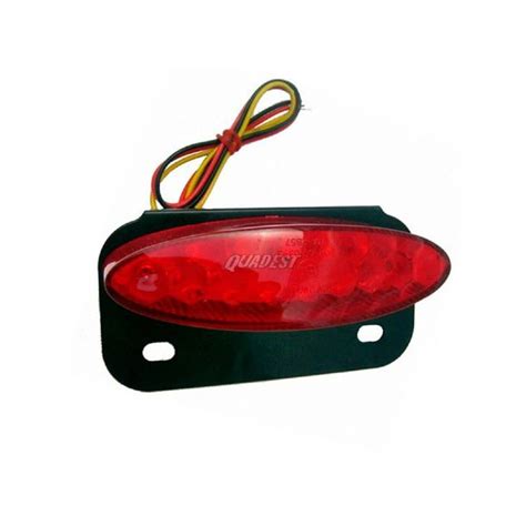 Piloto Trasero Led Homologado Tulipa Roja