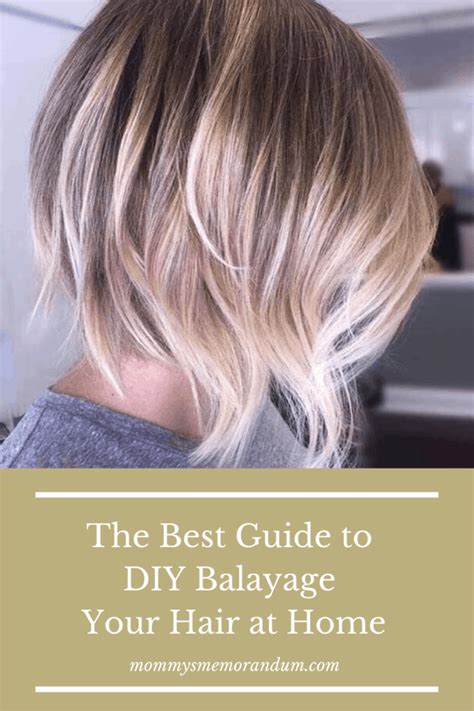 Balayage Step By Step At Home