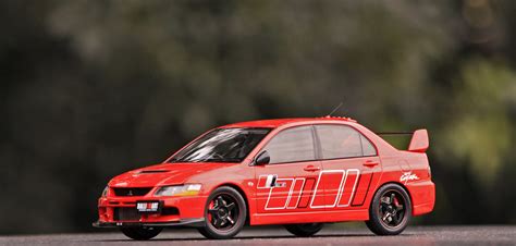 Mitsubishi Lancer Evo VII by Autoart and Evo IX Ralliart by SuperA ...