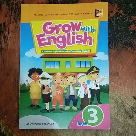 Jual Buku Bahasa Inggris Sd Grow With English Kelas 3 Penerbit