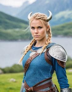 Female Viking Warrior Cosplay Face Swap Insert Your Face Id