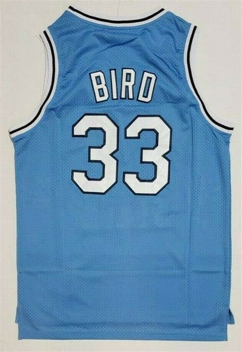 Vintage Men's Larry Bird College Jersey Indiana State Blue | Etsy