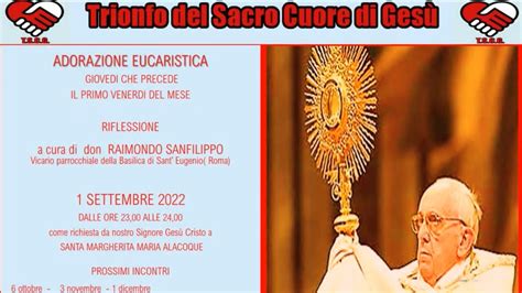 Ora Santa Trionfo Del Sacro Cuore Di Ges