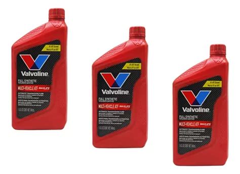 3 Aceite Atf Sintético Valvoline Para Infiniti Matic s 946ml Meses