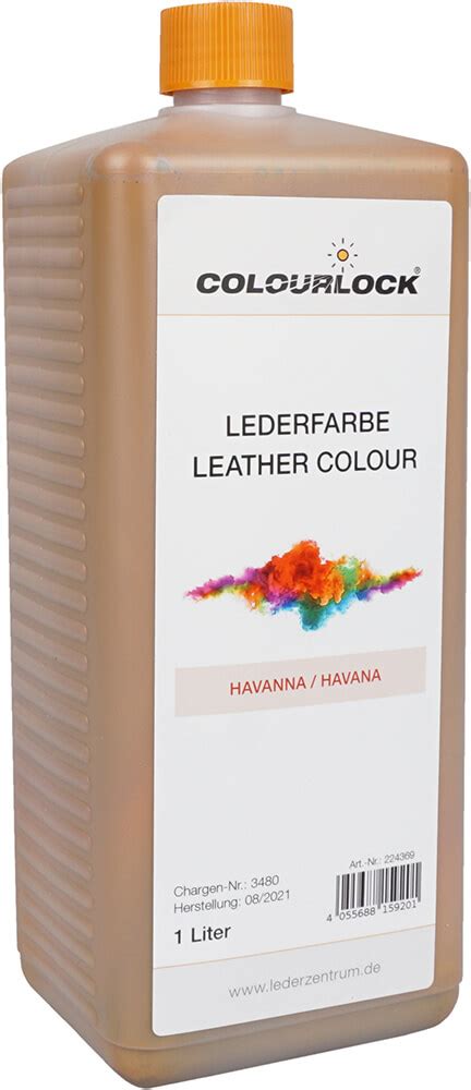 Краска для кожи Colourlock Leather Colour Havana (гавана) 1000 мл ...