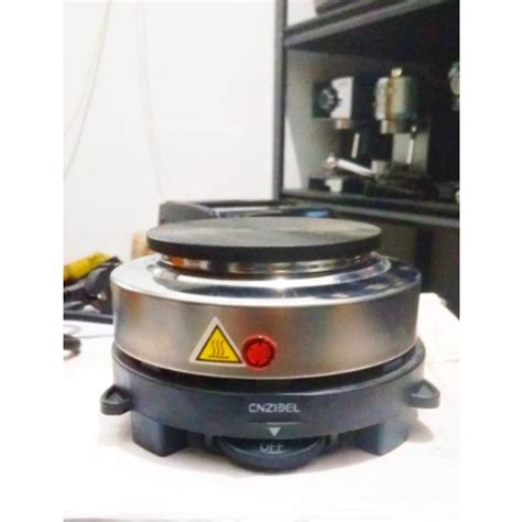 Jual Hot Plate Kompor Induksi W Listrik Electric Mokapot Pemanas RED Steamer Kopi W