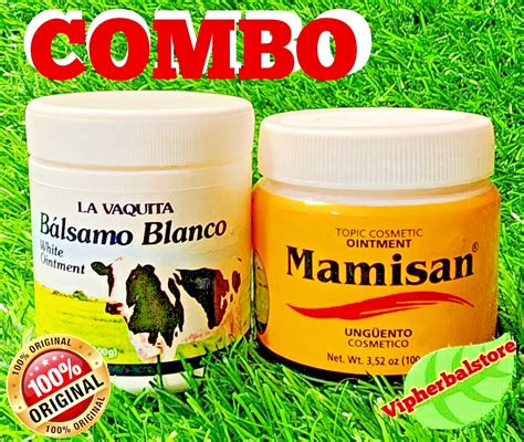 MAMISAN y BALSAMO LA VAQUITA OINTMENT 3.52 oz each Unguento 100 grs Cada Uno. - //WE ARE RACESPOT