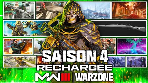 TOUT SAVOIR sur la SAISON 4 RECHARGÉE de MODERN WARFARE 3 WARZONE