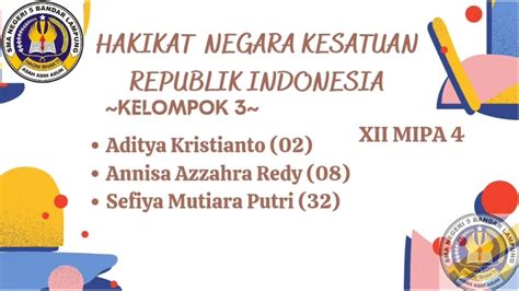 Hakikat Negara Kesatuan Republik Indonesia Youtube