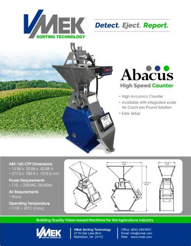 All Vmek Sorting Technology Brazil Catalogs And Technical Brochures