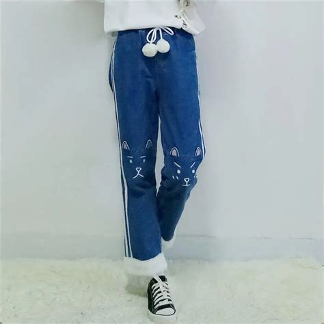 Aliexpress Buy Sweet Ankle Length Jeans Women Autumn Winter