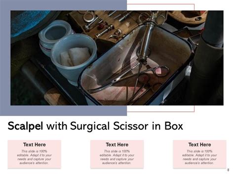 Scalpel Instrument Operation Surgery Surgical Scissor Presentation