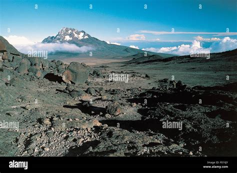 Monte Mawenzi Metros El Cono Volc Nico Del Monte Kilimanjaro