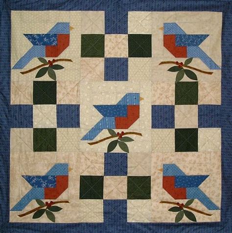 Enjoy the Bluebirds of Summer All Year Long - Quilting Digest