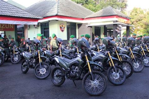 Puluhan Anggota Kodim Dijatah Sepeda Motor BALIPOST