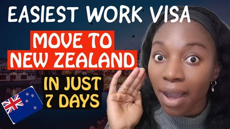 Move To New Zealand With A Work Visa In Easy New Zealand Work