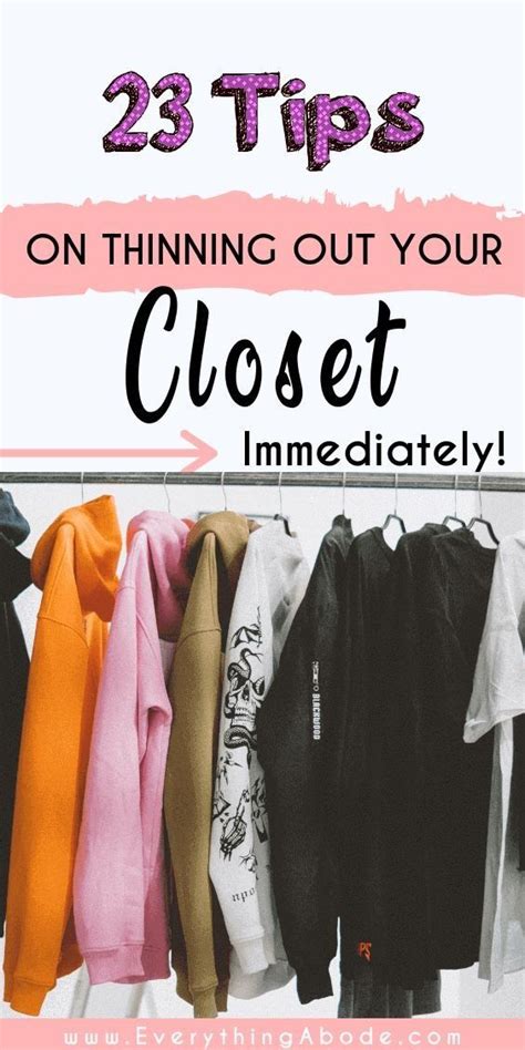 Closet Cleanout: How to Clean & Organize Your Closet | Declutter closet ...