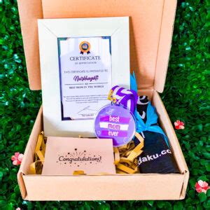 Gift Box Kado Hari Ibu Medali Dan Sertifikat Kado Wisudaku