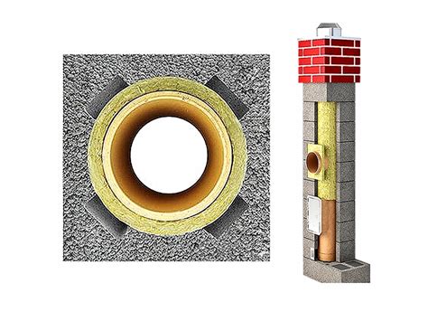 Komin Systemowy Ceramiczny Uniwersal M Fi Komin Ocieplony