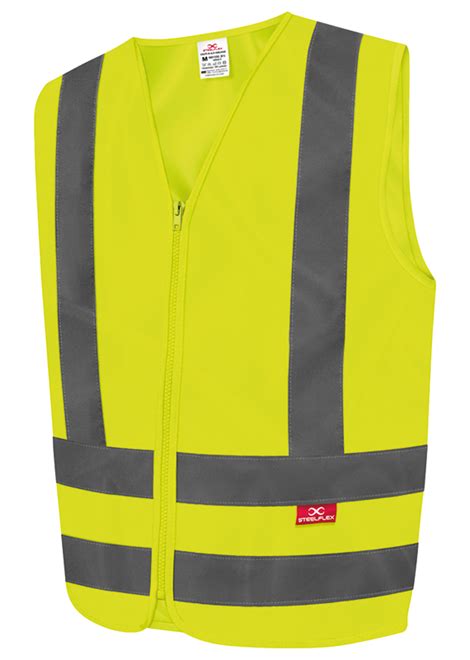 Colete Reflexivo SteelFlex Sem Bolso Amarelo Fluorescente