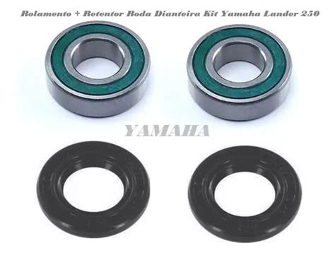 Rolamento Retentor Roda Dianteira Kit Yamaha Lander 250