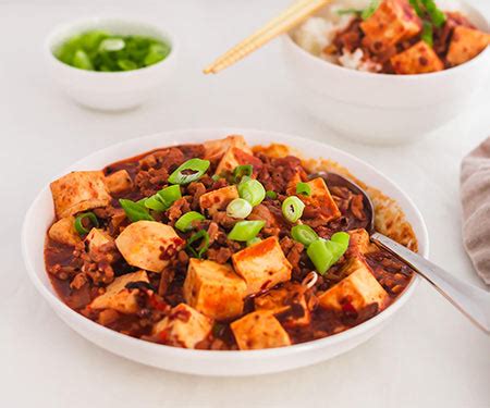 Chinese Sichuan Mapo Tofu Recipe Curious Cuisiniere