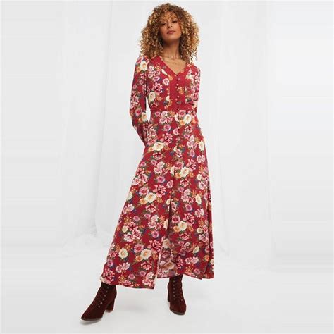 Joe Browns Browns Floral Print Midi Maxi Dress Red House Of Fraser