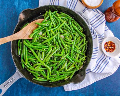 Easy Skillet Green Beans