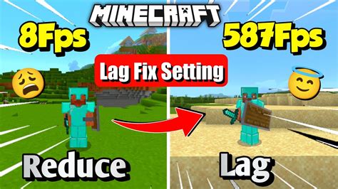 How To Reduce Lag In Minecraft Pe Minecraft Reduce Lag Setting