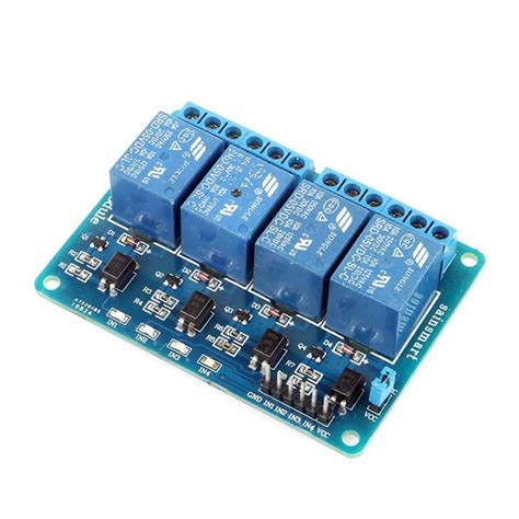 4 Channel 5V Relay Module With Optocoupler Buy Online At Low Price In