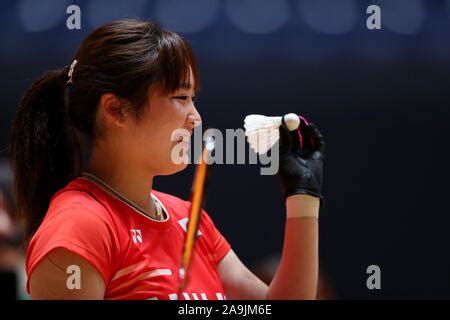 Tokio Japan Nov Ikumi Fuke Rie Ogura Jpn Badminton