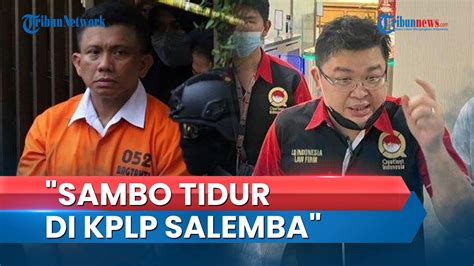 Viral Kabar Ferdy Sambo Tak Ditahan Di Lapas Salemba Tidur Di Kantor