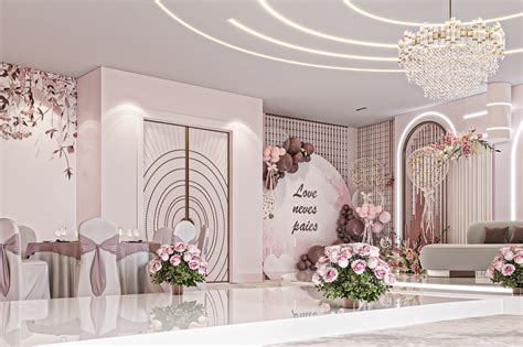 Wedding hall design on Behance