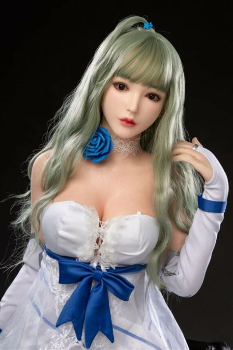 Hikari Green Hair Full Silicone Sex Doll Cm Ft Gsdoll