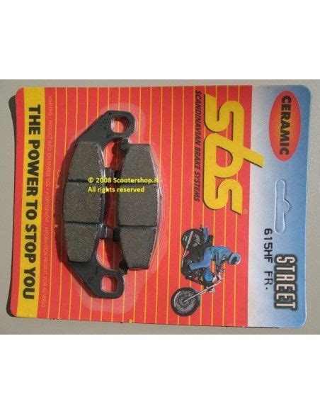 CERAMIC PADS MOTO SBS 615 THE BEST OFFER